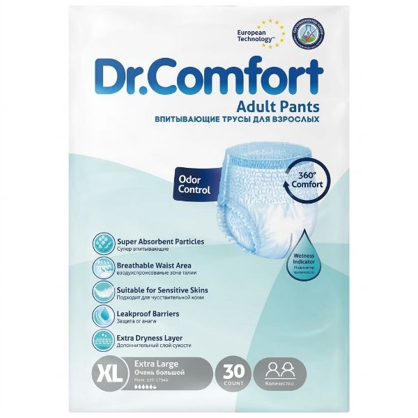 Dr. Comfort Emici Külot Bez xLarge 30'lu